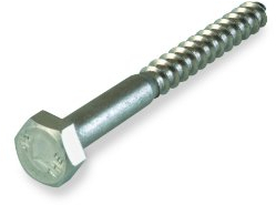 Suki 6180433 Tirefonds Acier Inox A2 6 x 60 25 pièces