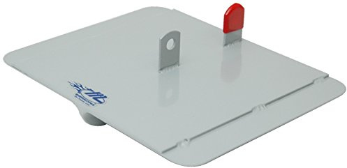 Marshalltown Lauf-Nutfräse, Gabelkopf-Kippgelenk, R 19 mm, T 19 mm, Edelstahl, Maße: 203x254 mm