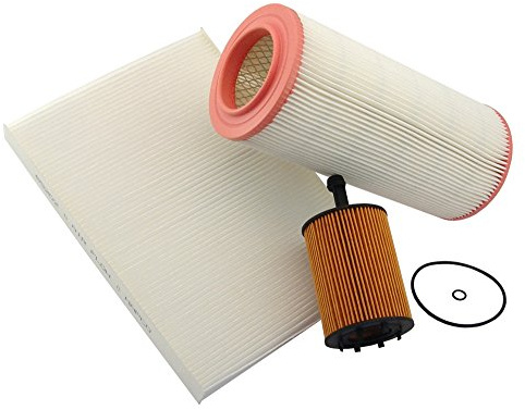 MAPCO 68815 Filtersatz - Ölfilter/Luftfilter/Pollenfilter | Kompatibel mit: SEAT AROSA, VW LUPO I, POLO