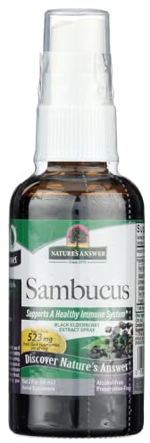 Nature'S Answer Sambucus Nigra Black Elder Berry Extract Spray - 2 Fl Oz