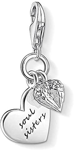 Thomas Sabo Damen Charm-Anhänger Soul Sisters Charm Club 925 Sterling Silber 1316-001-12