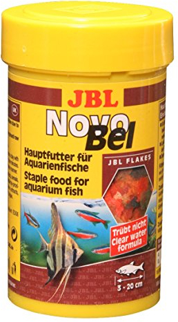 JBL NovoBel Alleinfutter für alle Aquarienfische, Flocken 1 l, 30140