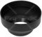 Fotodiox 3-Section Rubber Lens Hood, Sun Shade, 77mm