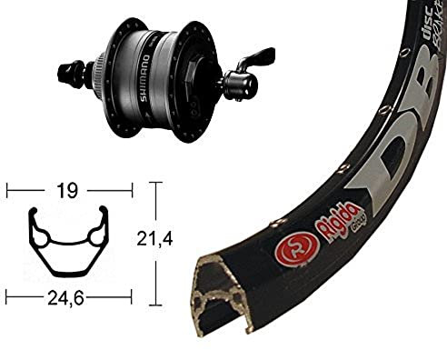 Bike-Parts V-Rad 28 Laufrad Silber 1size