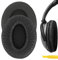 Geekria QuickFit Protein Leather Replacement Ear Pads for Bose QuietComfort QC1 Headphones Earpads, Headset Ear Cushion Repair Parts (Black)