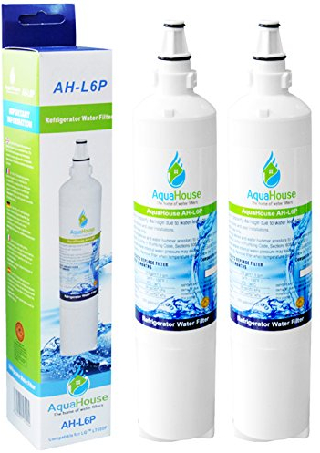 2x AH-L6P kompatibel für LG LT600P Wasserfilter, 5231JA2006A, 5231JA2006B, 5231JA2006F Kühlschrank Wasserfilter