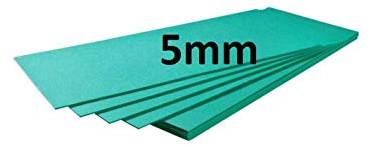 XPS Underlay Insulation 5mm - Wood or Laminate Flooring - Like Fibreboard (8 Pack 40m2)