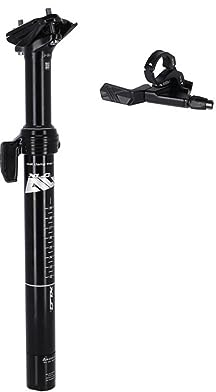 XLC All MTN Teleskopsattelstütze SP-T12B, Ø31,6mm, 449mm, sz, Remote, Hub 150mm, Schwarz