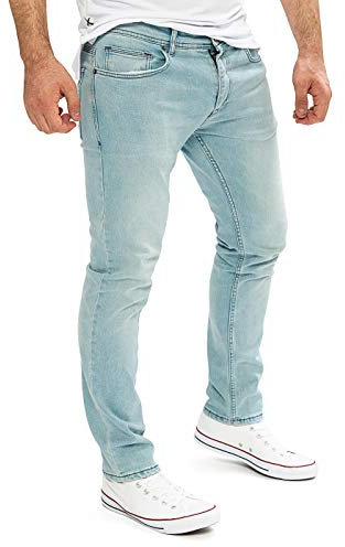 WOTEGA - Hellblaue Herren Jeanshose Alistar - Männer Jeans Slim Fit - Denim Herrenhose, Blau (Cloud Blue 144306), W32/L34