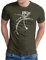OM3® Bicycle Fahrrad T-Shirt - Herren - Vintage Radsport Radfahrer - Oliv-WS, M