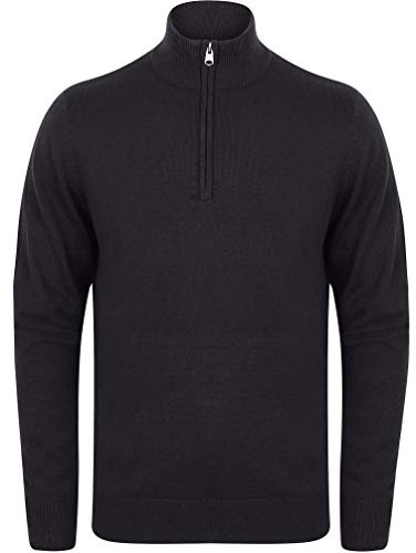 Kensington Eastside Men's Funnel Neck Quarter Zip Jumper