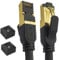 Reulin Cable Ethernet RJ45 Cat 8 de Cobre Multihilo PREMIUM Alta Velocidad SSTP 40Gbps y 2000MHz Compatible con Routers Conmutadores Módems Smart TV box Internet Consola de Juegos (2.5 Metros)