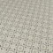 Bodenmaster PVC Bodenbelag Retro Fliese Alhambra Weiss Grau Schwarz mit Textilrücken (Breite: 200 cm x Länge: 200 cm)