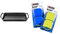 Monix Braisogona_M351540-Flat Solid+ - Plancha Plana 40 Cm De Aluminio Fundido Con Antiadherente Teflon Classic. + Solid+ - Asas Silicona, Aptas Para Toda La Serie Solid+, Color Azul