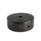 AMARCORDS - Baldachin aus Metall, Farbe GUNMETAL, Lampengehäuse komplett mit Kabelklemmenzubehör, Schrauben und Deckenhalterung. Durchmesser 77 mm, Höhe 26 mm