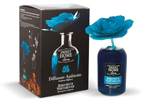 Sweet Home Luxury Profumatore Ambiente Con Fiore Bergamotto Mediterraneo 250ml