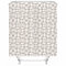 Hoisy Shower Curtains Anti Mold, Duschvorhang Beige Wasserabweisend Geometrisches Design Beige Größe 180X200CM