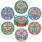 Valdivia Diamond Painting Untersetzer mit Halter, 6er Mandala-Kreuz Diamond Art Painting für Erwachsene Kinder Anfänger, DIY Diamant-Malsets, Kreativ Bastelbedarf und Heimdekoration Geschenke
