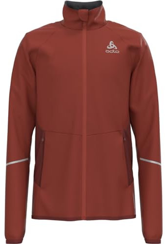 Odlo Kinder Langlauf Jacke BRENSHOLMEN JUNIOR, cinnabar - spiced apple, 140