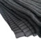 BlinqBlinq Premium Kuscheldecke aus Baumwolle in Grau - Flauschige Sofadecke 150x200 cm, Ideal für Sofa und Bett, Hochwertige Strickdecke, Wärmende Wohndecke für Wohnzimmer, Überwurfdecke