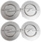 4 Stück Nabendeckel,Für Opel Corsa D E Crossland Crossland X Mokka/Mokka X 54MM wasserdicht Anti-Rost Felgen Radnaben Radmittelkappen Auto-Tuning-Zubehör Für Fahrzeug