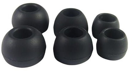 INF 3 Paar Ersatz Ohrstöpsel für AirPods Pro 3 Größen, Silikon-Ersatzohrstöpsel, Ohrhörer-Aufsätze, 15 mm/ 13 mm/ 11,5 mm