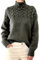 TEPTDirio Cashmere Jumper for Women - Cream Oversized Sparkly Cable Knit Dress With Attached Shirt - UK Woolen Jumper