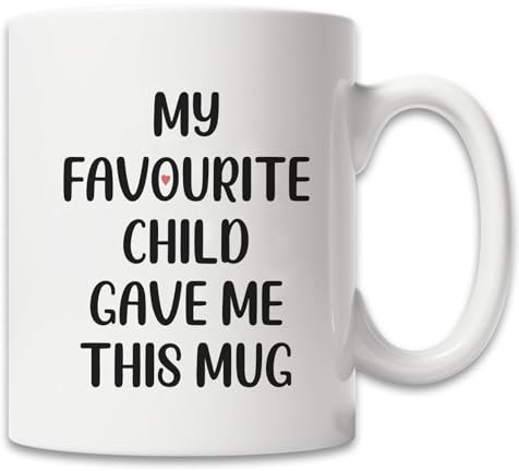 330Ml Taza De Cerámica Mi Hijo Favorito Me Dio Esta Taza Taza De Regalo Personalizadas Taza De Desayuno Retro Mug Para Té Capuchino Microondas