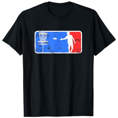 Retro Frisbee Disc Golf T-Shirt