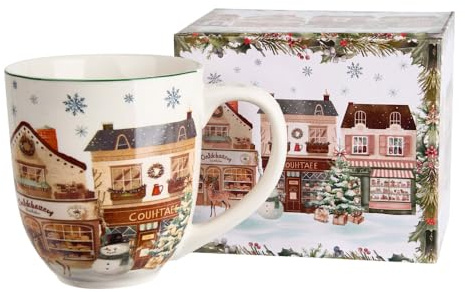 Duo Jumbobecher Weihnachtliche Stadt – 1,0l