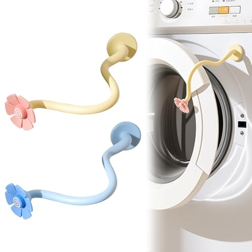 Frontlader-Waschmaschinen-Türstütze Frontlader-Waschmaschinentürstütze 2 Stück Magnetischer Waschmaschinentürhalter Flexible Waschmaschinentürstütze, Passend für die Meisten Waschmaschinen