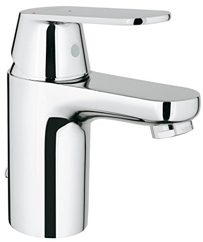 GROHE Eurosmart Cosmopolitan - Einhand-Waschtischbatterie (wassersparend, S-Size, langlebige Oberfläche), chrom, 2337800E