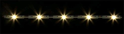 Faller FA180654-2 LED-Lichtleisten warm weiß je 180 mm, Zubehör für die Modelleisenbahn, Modellbau