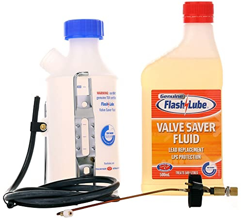 FlashLube Einbau-Set incl. 0.5L (500ml) Valve Saver Fluid