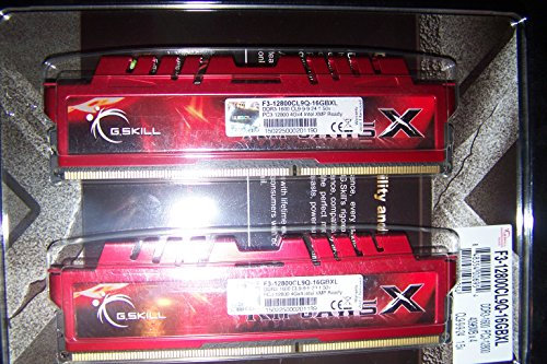 G.Skill 16GB PC3-12800 16GB DDR3 1600MHz memoria
