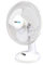STAYCOOL 16in / 40cm Desk Fan / 3 Speed Settings / 90 Degree Oscillation/Adjustable Vertical Tilt / 50w / Mesh Safety Grill/Quiet Motor/Low Noise/Table Fan / F1021WH / White
