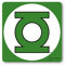 Logoshirt - DC Comics Dessous de Verre - Green Lantern sous-Verre - Logo - Super-héros - Vert - Design Original sous Licence