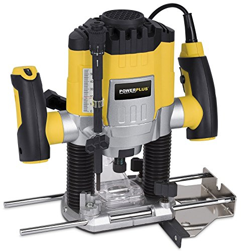 PowerPlus POWX0910 - Fresadora 1200W + 6 Fresas