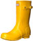 HUNTER Pantaloncini Originali, Stivali in Gomma Donna, Giallo, 38 EU