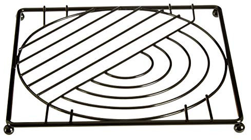 Premier Vertex Square Trivet, Black Nickel Finish