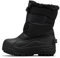Sorel KIDS SNOW COMMANDER Schneestiefel für Unisex Baby, Schwarz (Black x Charcoal) - Children, 29 EU