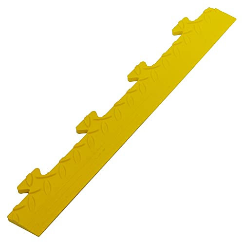 Art Plast Bordo per davanzale in rombo Giallo per Pavimenti Commerciali, Piastrelle, Pavimenti industriali, Installazione a clic