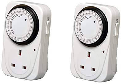 Programmierbare mechanische Zeitschaltuhr für Netzstecker, 2-7 Tage