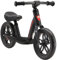 BIKESTAR Extra leichtes Kinder Laufrad mit Trittbrett für Jungen, Mädchen ab 2-3 Jahre | 10 Zoll Lauflernrad Eco Classic | Schwarz