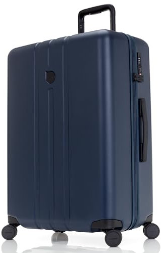Aerotrunk Gepäck-Handgepäck – Hartschalenkoffer mit Spinner-Rädern, TSA-Schloss – (Handgepäck, mittelgroß, 67,3 cm, groß 77,5 cm), Blau, Medium 26.5, Mittleres Gürteltier