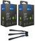 2er Set Schwalbe Fahrrad Schlauch AV19 40mm für 27,5 28 29 Zoll (40/62-584/635) inklusive 3 MSZweirad Reifenheber