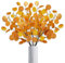6 PCS Rami Decorativi Lunghi di Eucalipto Artificiale, Foglie Finte Gialle per Decorazioni Interni, Alto Vaso, Balcone, Matrimoni, Casa, Festa