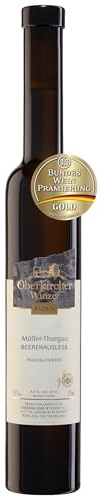 Oberkircher Winzer Müller-Thurgau Beerenauslese - COLLECTION OBERKIRCH - eine besondere Kostbarkeit mit exotischer Fruchtsüße und zarter Säure - Badischer Wein, Anbaugebiet Ortenau (1 x 0,375l)