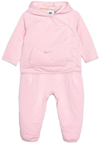 Nike Ready Set Snap Jacket Set Rosa