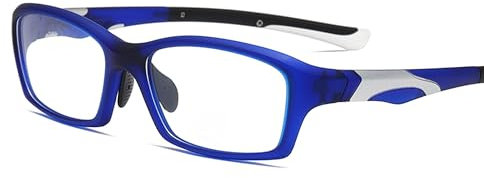 Cyxus Blaulichtfilter Brille Ohne Stärke Herren Damen Mode Computer Schutzbrille Bildschirmbrille Gaming Brille 8161 (Mattblau)